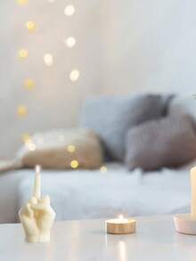 1pc Finger Shaped Candle, Candle, Funny Candle, Prank Candle, Creative Candle - Multicolor - View 4
