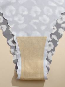 7pcs/Pack - Women's Sexy Leopard Print Comfortable Seamless Bikini Briefs - Multicolor - View 6