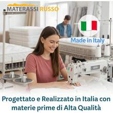 Topper singolo 80x190 in Memory Foam ad Alta Densità 8 cm |   Correttore materasso sfoderabile in Aloe Vera |   Coprimaterasso imbottito Rinfrescante, massaggiante e traspirante |   Prodotto in Italia - 100x190x8 - Visualizzare 7
