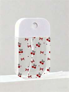 1PC 38ml New Bow Tie Pattern Transparent PET Refillable Travel Bottles, Perfume Spray Bottles, Makeup Remover Bottles, Moisturizing Bottles, Suitable For Nail Polish Remover, Toner And Makeup Remover, Reusable, Travel Essential, Perfect Travel Accessory, Holiday Gift, Christmas Gift, New Year Gift, Gift For Teachers, Friends, Loved Ones - Multicolor - View 5