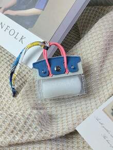 Mini Transparent Coin Purse Lipstick Bag Headphone Bag Bag Pendant Car Key Bag Pink White Yellow Light Gray Beige Light Pink Small Bags Girls' Gifts Christmas Gifts Daily Travel Wear For Women Money Wallet Mini Wallet Purse Wallet Small Wallet Coin Wallet - Multicolor - View 11