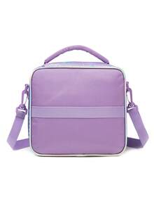 Cute Cat Pattern Insulated Lunch Bag For Kids, Soft Plush Material, Interesting Design Loved By Children, Suitable For School, Picnic, Camping, Perfect Gift For Kids