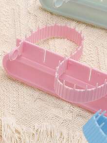 1 pieza/3 piezas Regla curva para medir fondant, herramienta para decorar pasteles, herramienta de repostería casera con escala de regla, herramienta de precisión ajustable en arco, disponible en varios colores, adecuada para decorar pasteles de cumpleaños, bodas, fondant, buttercream - Multicolor - Ver 8