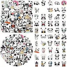 Pegatinas de panda para niños y adultos, lindas calcomanías de animales para portátiles, botellas de agua, equipaje, Icicrim lindas calcomanías de panda para regalos de panda, decoraciones de fiesta,(Panda) - Multicolor - Ver 1