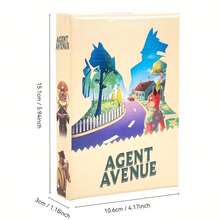 【间谍主题】特工大道桌游，双重间谍策略桌游，适合2-4人家庭聚会，易于上手，难于精通，烧脑挑战，包含训练任务卡和地图，派对游戏，游戏礼物，生日礼物，新年礼物，圣诞礼物 - 彩色 - 查看 8