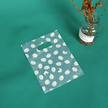 200个装平口礼品包装袋，高端加厚包装袋，小碎花图案手提袋，珠宝礼品袋，节日礼品袋，可重复使用平口手提袋，小礼品袋。适用于节日、珠宝、礼品、生日和婚礼礼品包装。 - 彩色 - 查看 7