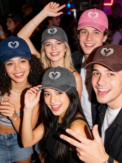 Vintage Washed Adjustable Cap, Unisex, Suitable For All Seasons, Spring, Summer, Autumn, Winter, Ideal For Valentine's Day, Wedding, Christmas, Back To School, Father's Day, Outdoor Sports & Travel, Sun Protection, A Must-Have Gift For Men And Women. Niche Customizable Trucker Cap Available In Black, Pink, Purple, Yellow. Casual Headwear, Men's Hat.