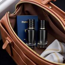 Black 30ml Perfume Atomizer Portable High-Grade Glass Spray Refillable Small Bottle Travel Cosmetics Outdoor Dispensing Mini Spray BottleRefillables Cosmetic Refillable Containers - 黑色 - 查看 4