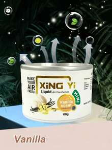 Premium Scented Car Air Freshener In Wooden Jar- Long-Lasting Aromatherapy For Vehicles, Homes & Offices, Choose From 11 Scents, Natural Balm & Compressed Tablet, Lasts Up To 60 Days:Pineapple/Green Apple/Vanilla/New Car/Strawberry/Cherry/Hami Melon/Litchi/Peach/Sweet Melon/Shangri-La - A - View 18