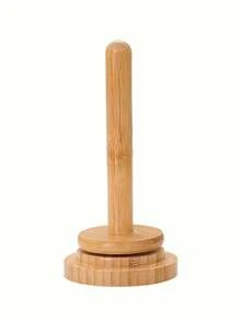 Wooden Yarn Holder, Desktop Yarn Spool Rack, Minimalist Style Yarn Spool Storage Rack, Rotating Wooden Winding Reel, Perfect Weaving Accessory, Classic Wooden Yarn Holder With Rotating Mechanism, Weaving & Embroidery Accessory, Craft Sewing Supplies - Multicolor - View 11