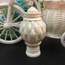 2 pezzi Finali in plastica per asta tenda, Finali in plastica per asta tenda doccia, Finali decorativi per asta tenda, Finali per asta, Finali sigillanti per asta, Accessori per asta tenda, Decorazione per la casa, Accessori decorativi, Finali per asta romana - Multicolore - Visualizzare 7