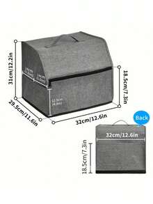 Lockstitch Sewing Machine Cover Dust Cover Sewing Tool Accessory Bag, Suitable For Most Standard Lockstitch Machines Compatible With Singer And Brother Sewing Supplies Cover, Sewing Storage,Women's Day,Travel Essentials,Wedding Favours,Y2k,Bedroom,Car Accessories Women,Kitchen Decor - Multicolor - View 3