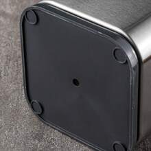 不锈钢方形刀架，创意独立式厨房刀具收纳架，餐具架 - 彩色 - 查看 4