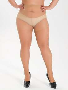 1/2 Pair Women's Fashionable & Sexy Pantyhose, Smooth & Lightweight, 20D, Suitable For Daily Work, Life And Business Wear. Comfortable, Elegant Skinny Tights, Fashionable Sheer Stockings - Multicolor - View 7