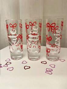 Customized Wine Glass, Valentine's Day & Galentine's Party Gift, Personalized With Text Or Patterns, Suitable For Weddings, Birthdays, Celebrations, Personalized Gift For Friends, Family And Couples, Customized Bar Supplies For Parties, Events, Gatherings, And Personalized Wedding Glasses - Multicolor - View 7