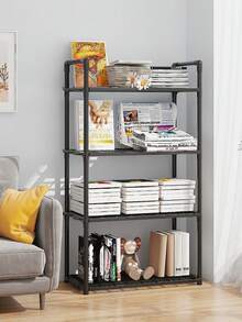 1pc 1-3 Tier Desktop Vertical Storage Rack, Kitchen Spice Rack, Home Organizer Shelf - Multicolor - View 9