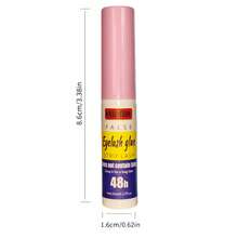 48H Ultra-Strong And Highly Effective Styling Mascara, Fresh, Natural, Beautiful, Water-Resistant And Sweat-Proof, Quick Drying Time, Low Allergenicity, Precise Brush Head, Easy Removal Without Residue, For Personal Use - White - View 10