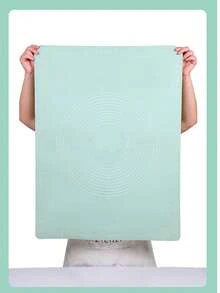 硅胶揉面垫，加厚防滑面团擀面垫，适用于家庭烘焙、饺子、意面等。 - 薄荷綠 - 查看 1