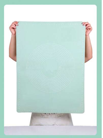 Silicone Kneading Mat, Thick Non-Slip Dough Pastry Rolling Mat For Home Baking, Dumplings, Pasta