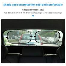 Car Window Sunshade With Suction Cup, Mesh Side Window Sunshade, UV Protection And Heat Insulation - Sunshade - View 5