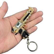 Peace Metro Escape Alloy Metal Model Keychain, High-End Metal Keychain - Multicolor - View 3