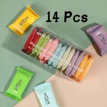 56pcs Individually Wrapped Compressed Towels Set, Portable Travel Face Towels, Disposable Multi-Purpose Dry/Wet Towels, Convenient Single-Use Compressed Towel For Janitorial & Sanitation Needs - Multicolor - View 14