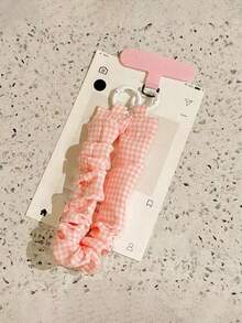 1pc INS Style Patterned Phone Lanyard, Elastic Cord, Cute Girl Wrist Strap, Anti-Lost, Key Chain Pendant Compatible With Android And Most Smartphone,Gifts For Mother, Family, Friends, Birthday, Holiday Phone Chain - Multicolor - View 6
