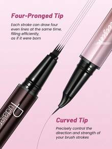 Pudaier 防水眉笔 四叉眉笔 | 超细防水眉笔，适合初学者，四叉笔头设计，精准勾勒自然眉形，持久妆效，全天持妆，使用方便 - #05 - 查看 6