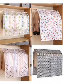 1 Set di Copri Abiti Multifunzionali, Impermeabili e Anti-Polvere, Copertura Decorativa Moderna in Tessuto per Riporre, Disponibile in Vari Disegni, Decorazione per la Casa, Festa della Donna, Elementi Essenziali da Viaggio, Bomboniere per Matrimoni, Stile Y2K, Camera da Letto, Accessori per Auto, Decorazione Cucina - Multicolore - Visualizzare 2