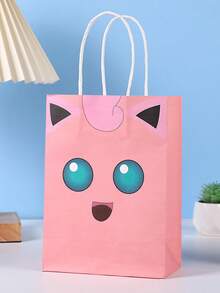 Reusable Pokemon-Themed Gift Bag With Handles, Suitable For Birthday, Christmas Gifts, Pikachu And Friends Design Series - Multicolor - View 7