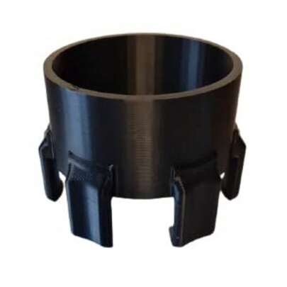 Snowmobile CAN Holder ON Gas Cap Skidoo