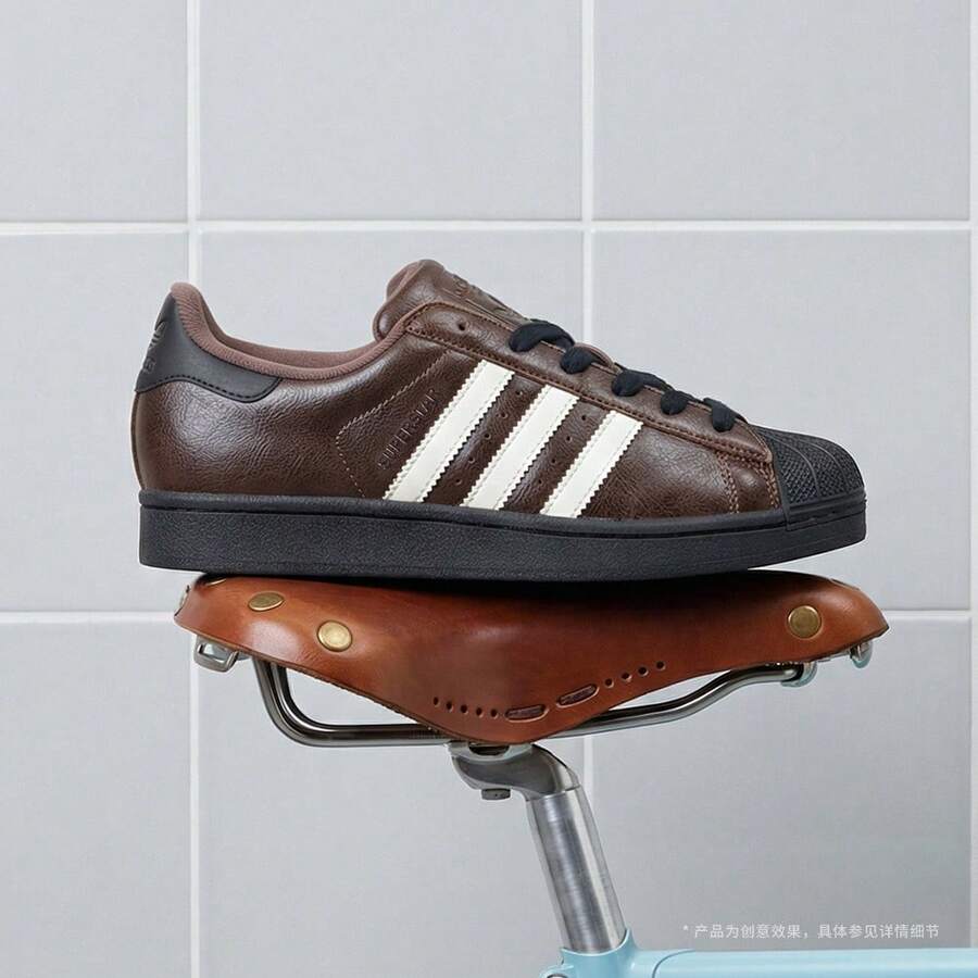 Adidas Originals Zapatillas SUPERSTAR II ORIGINALS clásicas con puntera de concha, KI3569, unisex - Marrón - Ver 1