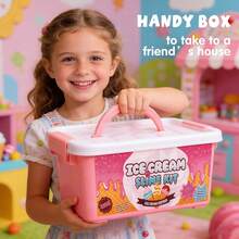 Bộ đồ chơi tự làm slime kẹo cao su 28 món/32 món, phụ kiện kem ốc quế, đồ chơi giảm căng thẳng, bộ dụng cụ thủ công tự làm phù hợp cho cả nam và nữ, món quà tuyệt vời nhất cho sinh nhật, tiệc tùng, món quà hoàn hảo cho bạn bè cùng lớp, gia đình và bạn bè. - Nhiều màu - Xem 4