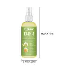 50ml Morocco Oil Leave-In Hair Mist, 10-In-1 Instant Smoothing Effect. Moisturizing & Softening, Suitable For Dry, Oily & All Hair Types. One Spray & Comb, Leaves Hair Soft & Glossy. For Dry/Permed Hair, 72Hr Long-Lasting Fragrance. Multi-Purpose, Quick Absorbing, Meets Various Hair Needs, Leaving Hair Refreshed, Voluminous & Radiant. An Ideal Holiday Gift. - Lime Green - View 6