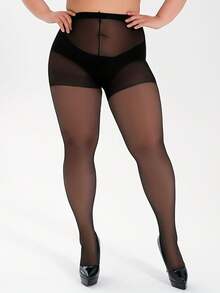 1/2 Pair Women's Fashionable & Sexy Pantyhose, Smooth & Lightweight, 20D, Suitable For Daily Work, Life And Business Wear. Comfortable, Elegant Skinny Tights, Fashionable Sheer Stockings - Multicolor - View 11