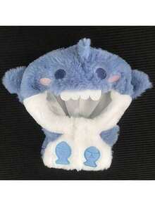 20厘米娃娃鲨鱼连帽衫套装，保暖娃娃衣服，鲨鱼连帽夹克（娃娃款式随机发送，娃娃不包含） - 彩色 - 查看 8