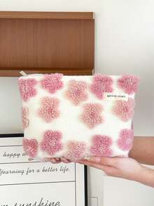 MEYOU FAIRY Valentine's Day New Collection, Makeup Bag, Portable Handbag, Storage Bag, Toilet Bag, Tie Rope Makeup Bag, Makeup Storage Tissue Storage, Essential Travel Bag, Storage Bag, Women's And Girls' Sanitary Napkins Storage Bag, Inner Bag, Gift Girlfriend - Multicolor - View 10