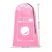 Extra Large Travel Laundry Bag With Drawstring, Heavy Duty Dirty Clothes Storage Bag, Easy To Install Laundry Basket, Travel Essentials, 4 Colors Available. Clear Pattern, Drawstring Closure, Tear-Resistant And High-Quality Polyester, Foldable, Suitable For Travel, Dorm, Cruise, Storage, Laundry Bag, Storage Bag - Multi-color Washing Machine - View 11