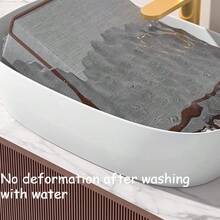 1个可折叠带盖衣物收纳盒，多功能内衣整理盒，衣柜收纳盒，可折叠设计节省空间，防尘防潮，可水洗材质，适用于衣柜、卧室、宿舍、房间装饰、家居收纳，情人节礼物，复活节礼物 - 彩色 - 查看 8