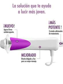 Derma Wand Pro Tonificador Facial Anti Edad Radiofrecuencia Maquina Radiofrecuencia Dermawand Pro Facial Antiarrugas - Blanco - Ver 4