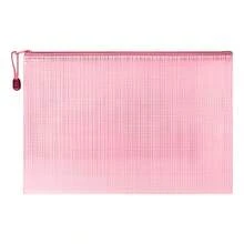 Carpeta Organizadora Trasparente Tamaño A4 Impermeable Cierr - Rosa - Ver 2