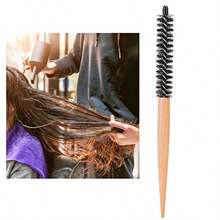 Pequeño flequillo para dar volumen Cepillo para el cabello Peine de peluquería Cepillo para rizar el cabello Peine de maquillaje Cepillo de burlas para cabello seco y rizado 16mm - Multicolor - Ver 2