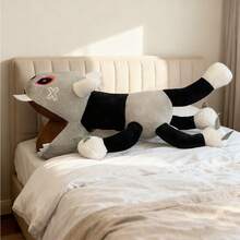 Dandy's World Designer Collaboration Plush Doll - Artistic Collection Level Doll Set, Christmas Party Decoration/Thanksgiving Warm Gift, High Quality Suede Material With Abstract Design,High-Quality Suede Stuffed Animal With Abstract Art, Christmas Thanksgiving Gift, Party Decoration, Cute Aesthetic Room Decor For Teens & Adults - màu đen - Xem 8