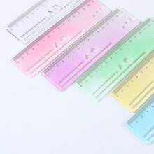 Random Simple Ruler, Suitable For Back To School, Training Courses, Office Drawing And Measurement, Stationery And Student Supplies, Valentine's Day Gifts And Other Occasions