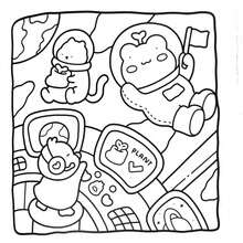 1 Copy Of "Comfortable Moments" Coloring Book, Suitable For Adults And Children, Bold Yet Simple, Minimalist Large Graphic Design, Help You Relax. [Essential For Hand Drawing] Coloring Book That Can Be Drawn Without Underpainting, Relieve Stress, Doodle Style, Suitable For Adults And Teenagers. - Multicolor - View 7