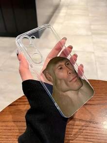 1个透明猴子印花加厚防震手机壳，兼容 17 Pro/17 Air/17/17 Pro Max/16/11/16 Pro/16 Plus/16 Pro Max/16 e、Galaxy S25/S25 Plus/S25 Ultra/A16/A36/A26/A56/A50/A12/A32/A52/A72/A51、11/12 Pro/12/12 X/13 Pro/14 Pro/15 Pro、Redmi 10/9/Note9/12c/Note11 Pro/Note8 Pro - 彩色 - 查看 2