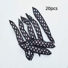 20/15/10pcs Set Sponge Hair Curlers, Soft Curling Rods, Polka Dot Pattern, No Heat Required, Elastic & Flexible, Create Natural Curls, Waves & Voluminous Effects, Suitable For Day & Night Use - Multicolor - View 15