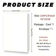 12pcs Cute Animal Birthday Greeting Cards With Envelopes - Unique Gift, Birthday Decoration, Birthday Supplies, School Supplies (6pcs Envelopes + 6pcs Cards)