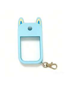 1pc Cute Silicone Protective Case, Compatible With Touchland Hand Sanitizer Spray (Fits 1 Fluid Ounce), Protective Case With Keychain, Hand Sanitizer Holder, Silicone Protective Cover For Power Mist And Glow Mist Hand Sanitizer Sprayers - Multicolor - View 10