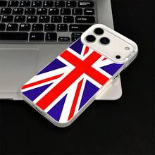 British flag This stylish and comfortable large-hole IMD acrylic phone case is an ideal gift for friends and family. It is compatible with for  17/16/15/14/13/12/11/X/XR/7/8, for OPPO,for , for VIVO, for , for Xiaomi, for Honor, and for  models, including Plus, Pro, Max, and SE versions. It's the perfect gift for holidays such as Christmas, Valentine's Day, and New Year. - Negro - Ver 3